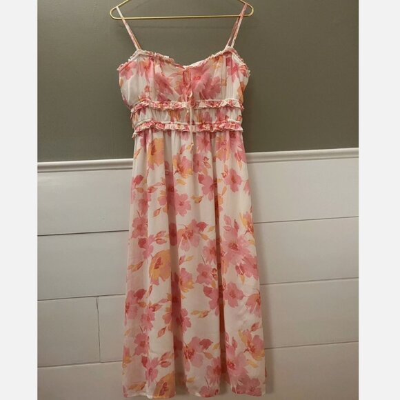 NEW NWT Milkmaid Dress Medium Milk Maid Homestead Mi Ami Francesca's Coquette - Picture 2 of 12